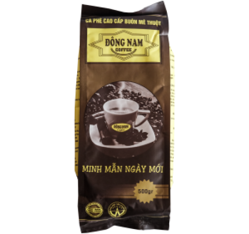 Cà phê bao vàng Đông Nam 500G